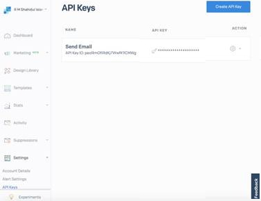 API keys